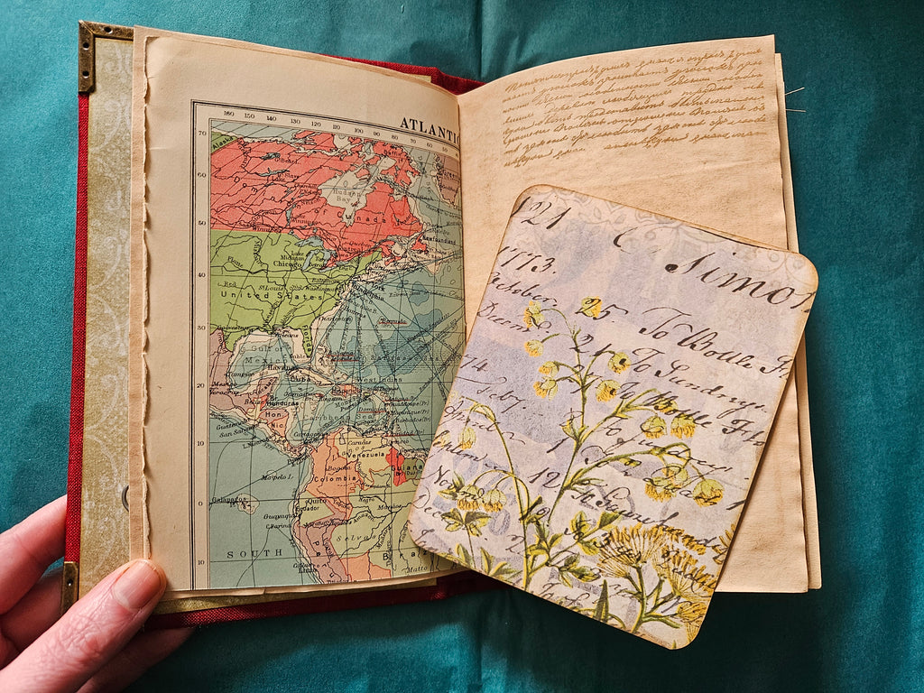 Red junk journal