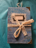 Blue junk journal