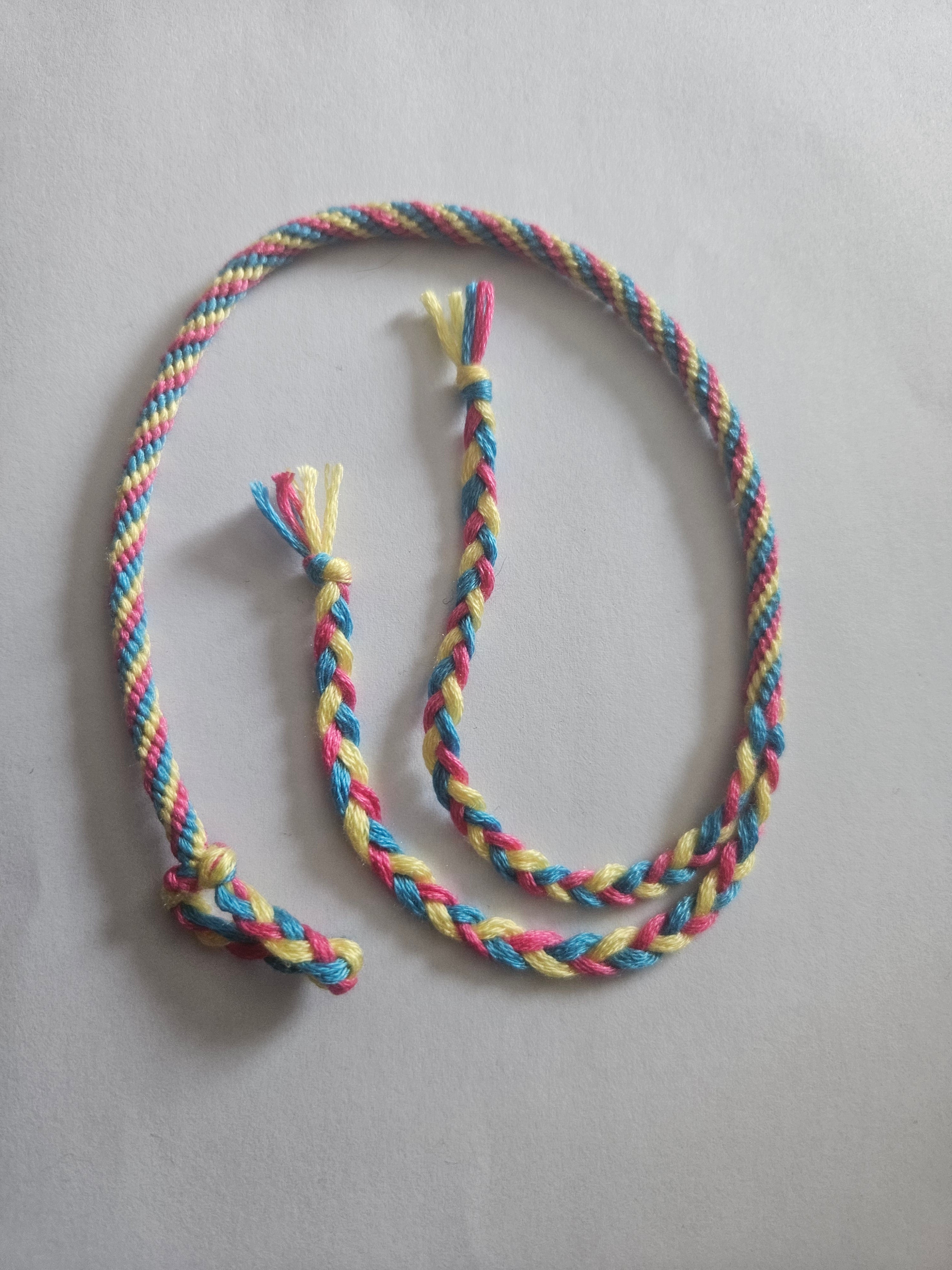 Pansexual pride wristband